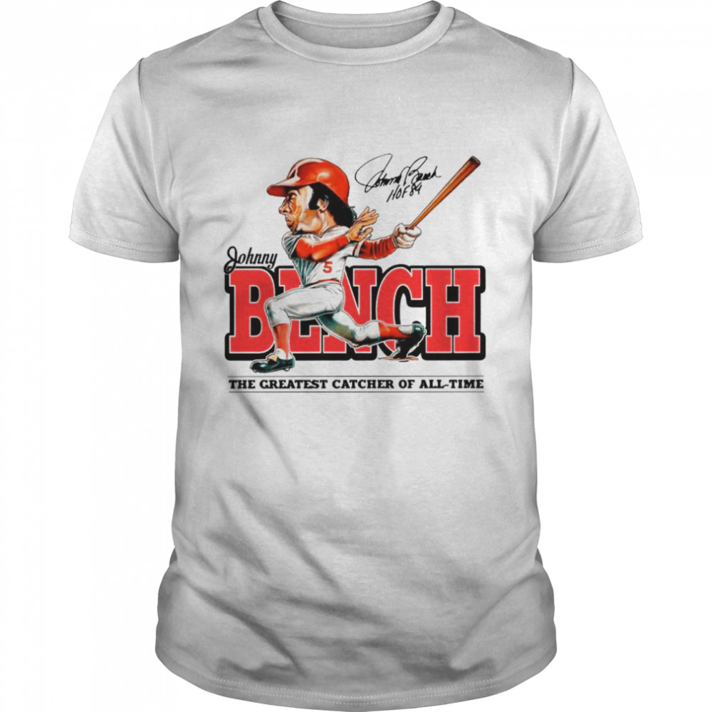 The Johnny Bench Hall Of Heroes Tee shirt