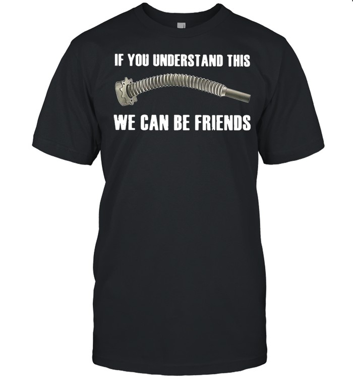 Veteran If You Understand This We Can Be Friends T-shirt