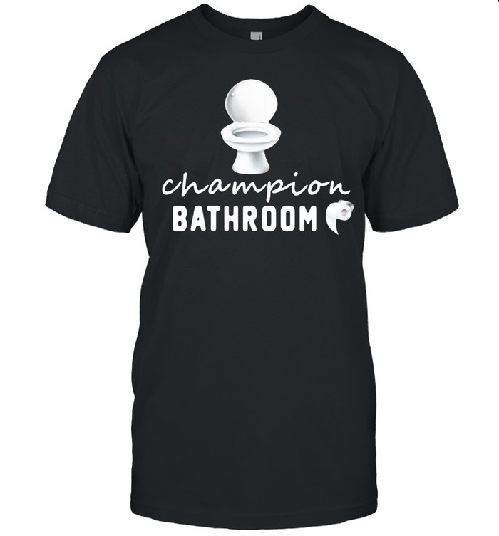 Bathroom Toilet champion bathroom shirt Classic Men's T-shirt