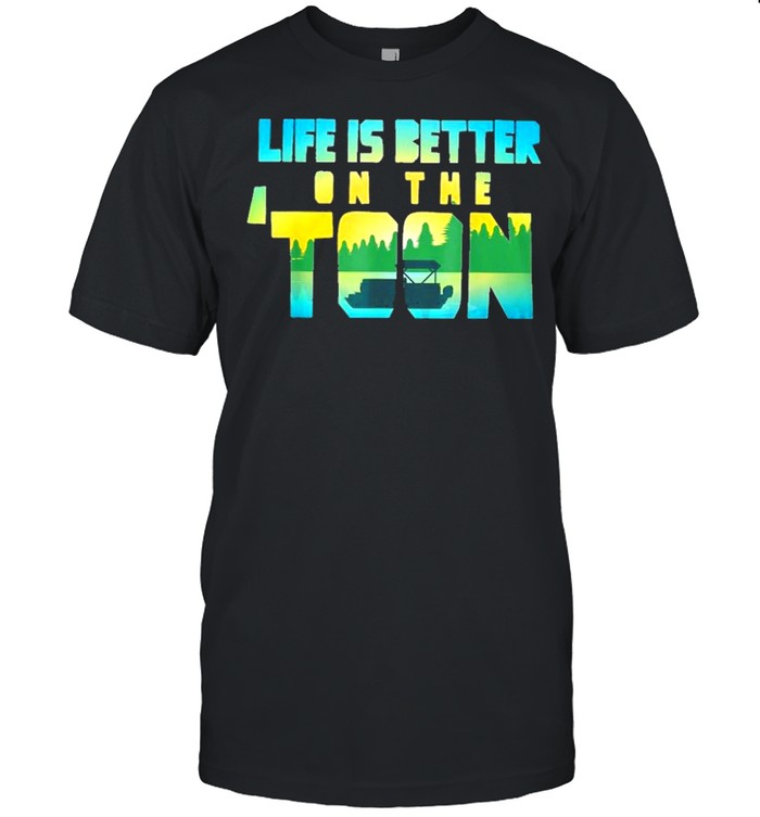 Boating life is better on the toon shirt Classic Men's T-shirt
