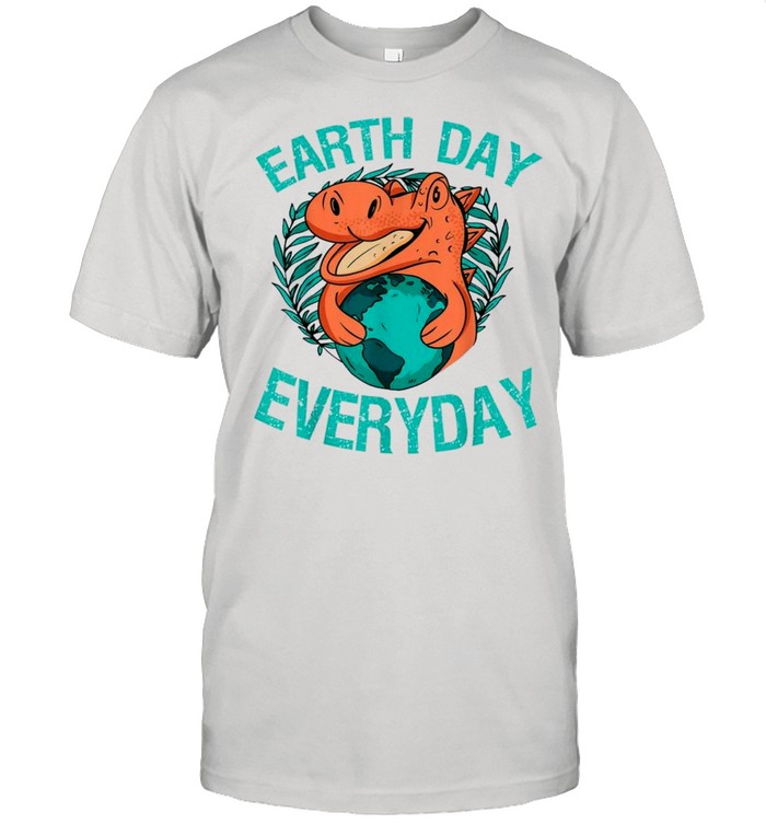 Dinosaur t rex earth day everyday nature lovers 2021 shirt