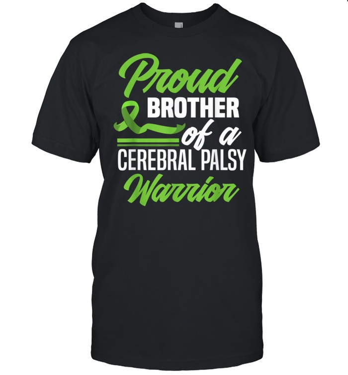 Proud Brother Of A Cerebral Palsy Warrior Cerebral Palsy shirt Classic Men's T-shirt