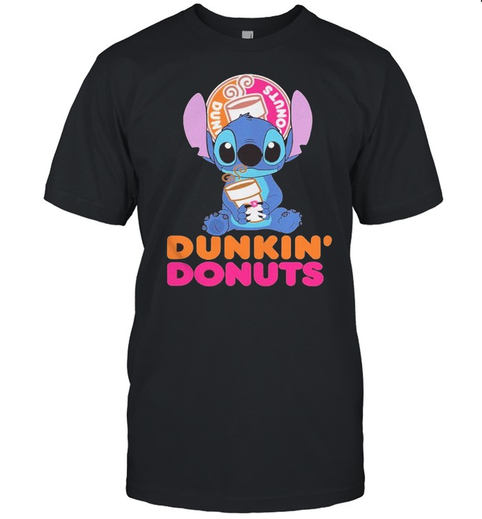 Baby Stitch hug Dunkin Donuts 2021 shirt