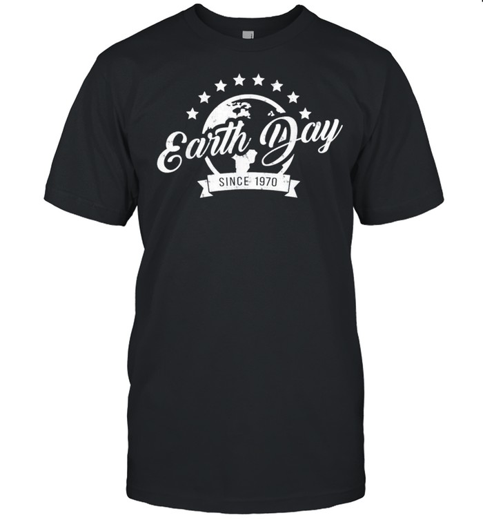 Earth day 1970 51th anniversary vintage teacher shirt