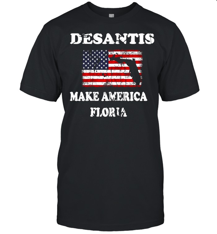 American flag desantis make America Florida shirt