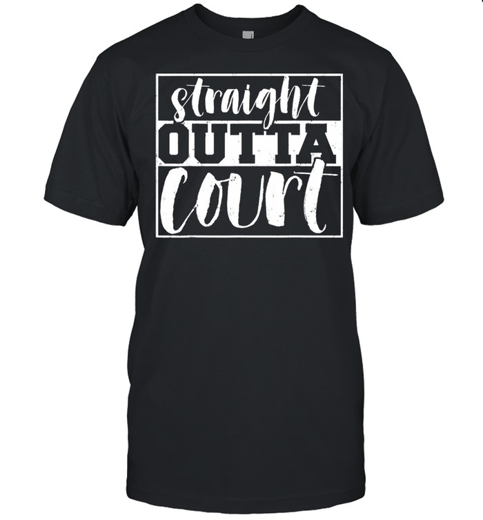 Attorney Straight Outta Court Law School Student Attorney shirt Classic Men's T-shirt