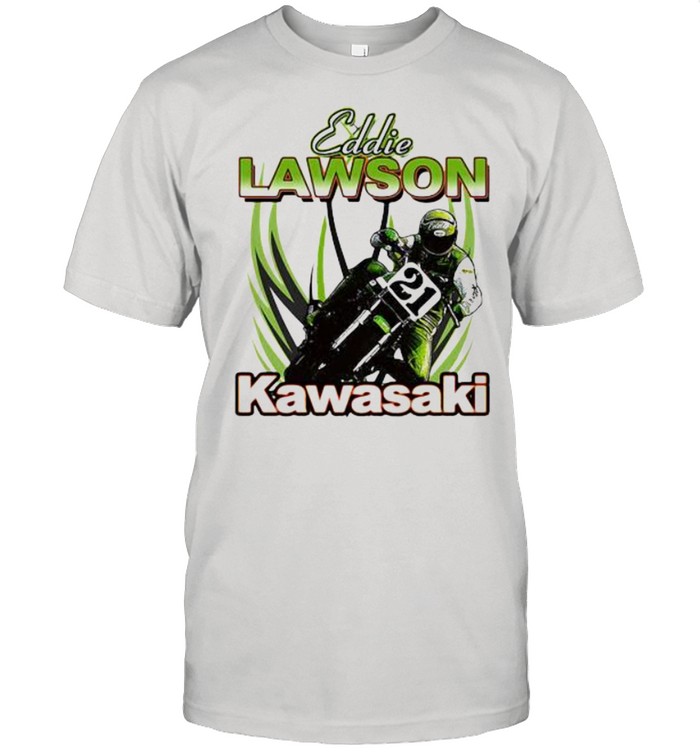 Eddie Lawson Kawasaki King Of The Mountain World Champion Motorcycle Shirt