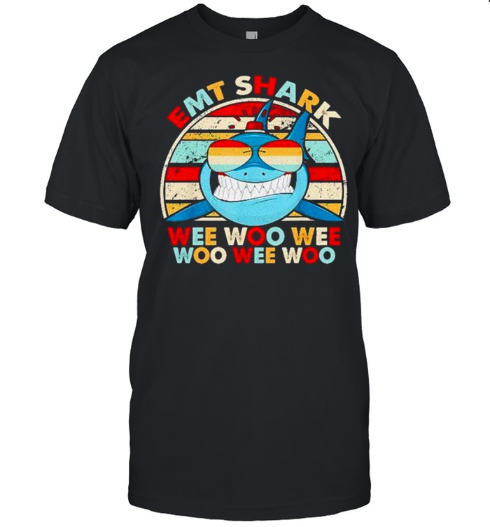 EMT Shark wee woo wee woo wee woo shirt