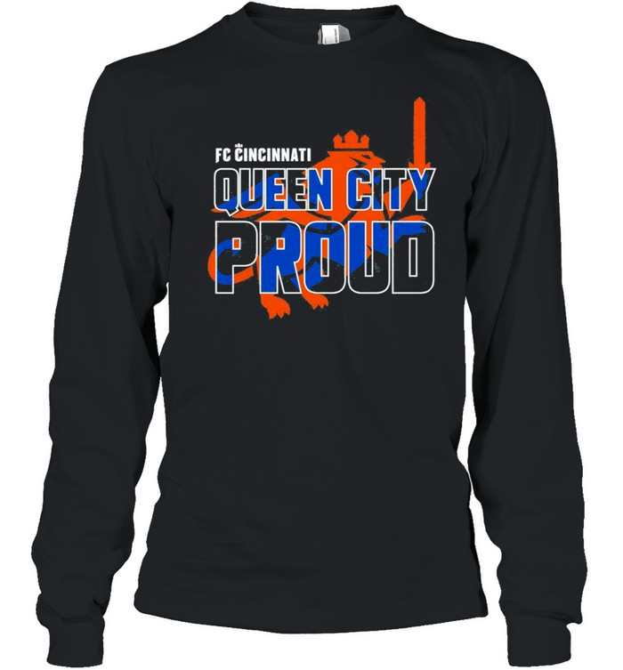 FC Cincinnati queen city pride shirt Long Sleeved T-shirt