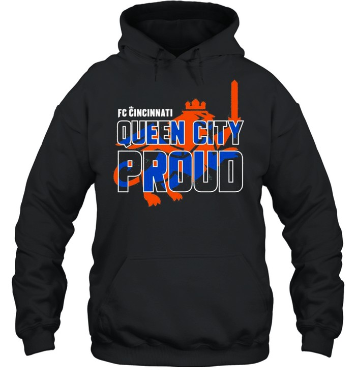 FC Cincinnati queen city pride shirt Unisex Hoodie