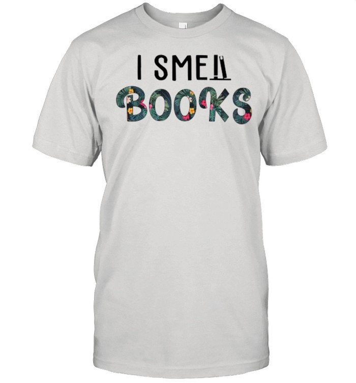 I smell books flower shirt Classic Men's T-shirt