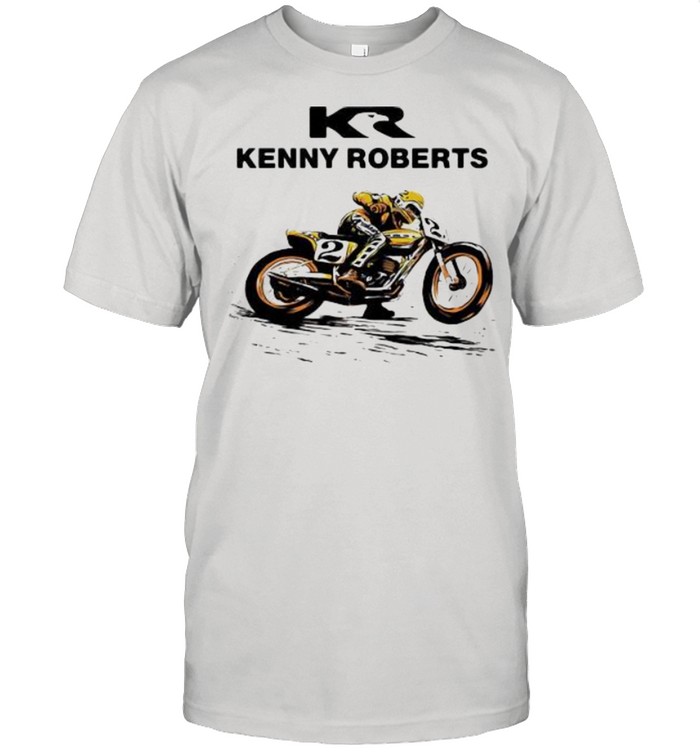 Kenny Roberts World Champion Motorcycle Shirt