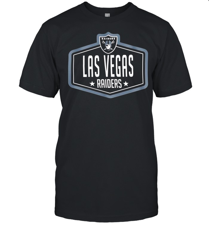 Las vegas raiders new era 2021 nfl draft hook shirt