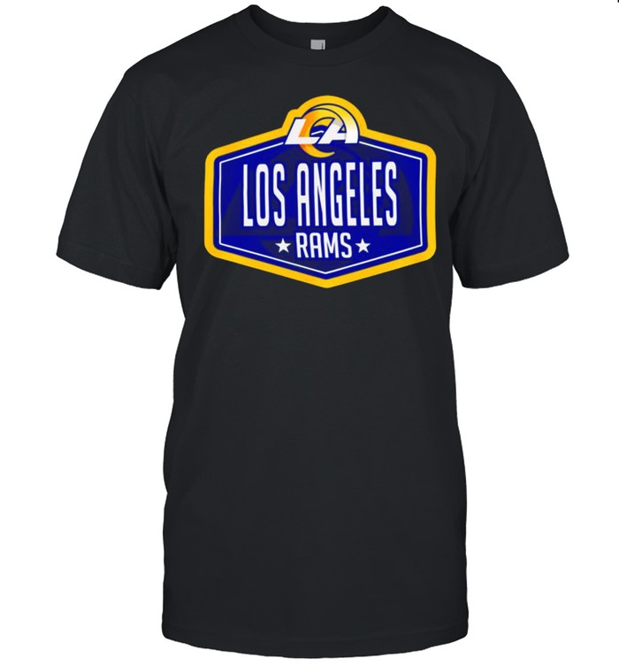 Los angeles rams new era 2021 nfl draft hook shirt