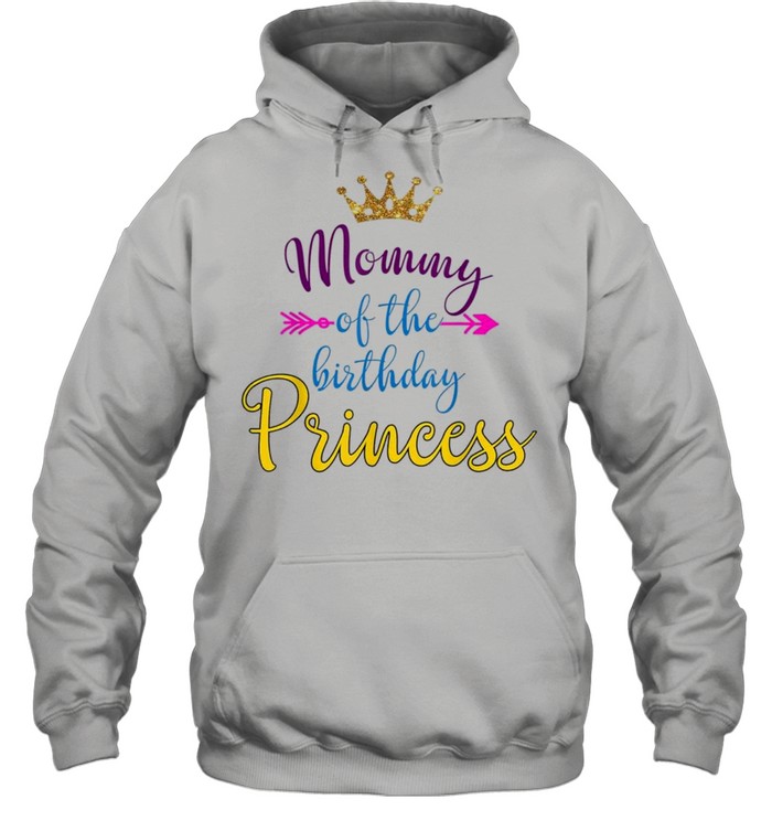 Mommy of the birthday princess shirt Unisex Hoodie