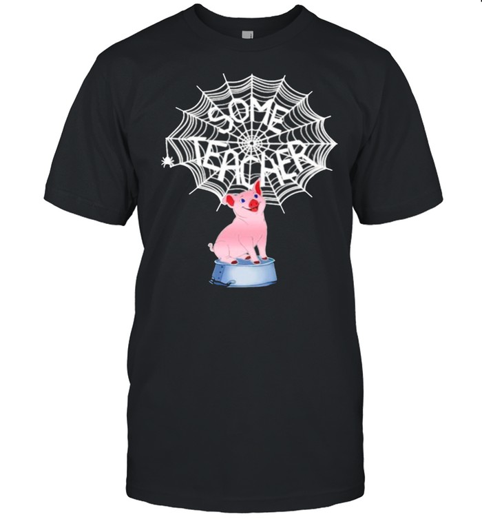 Pig some teacher shirt