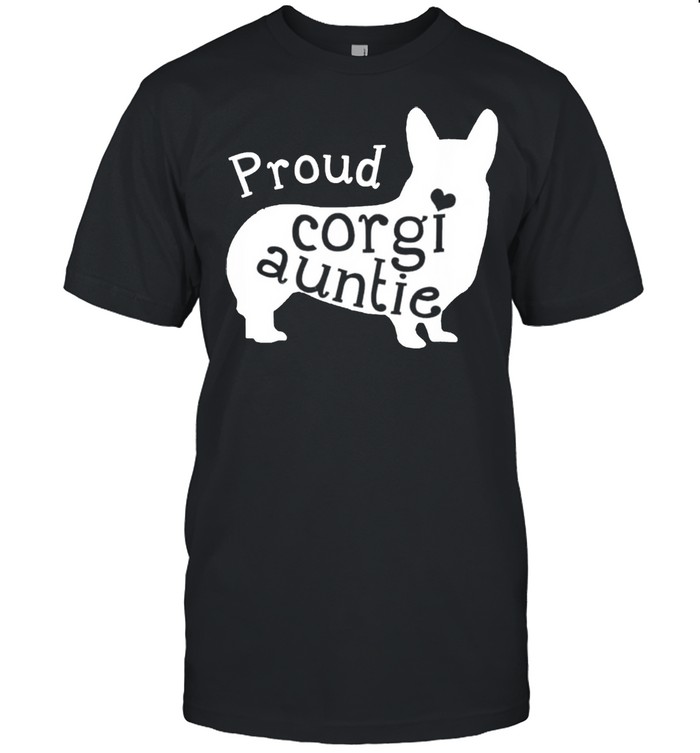 Proud Corgi Auntie shirt