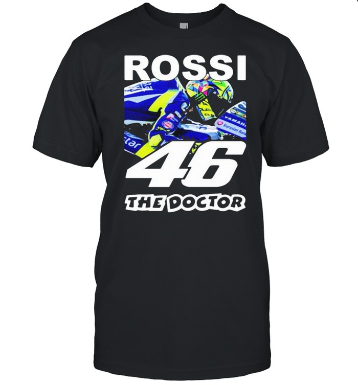 Rossi The Doctor 46 King Of The Mountain World Champion Motorcycle Shirt