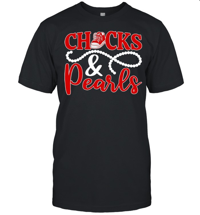 Chuck And Pearls Kamala Harris Red 2021 Shirt