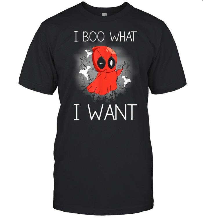 I Boo What I Want Boo Halloween Vibe Boo shirt