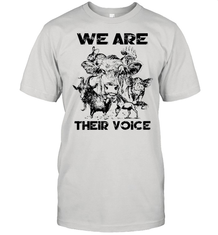 We Are Their Voice Animal shirt