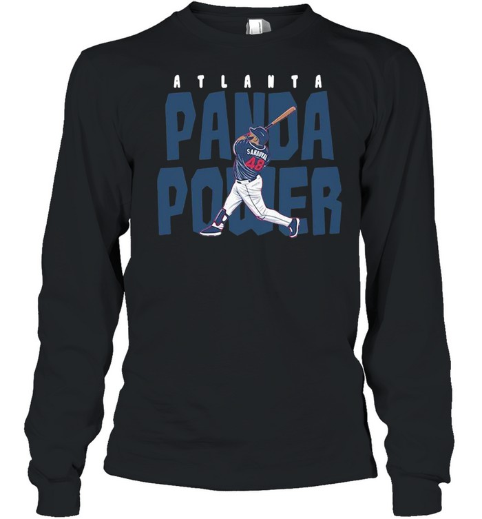 Atlanta Panda Power shirt Long Sleeved T-shirt