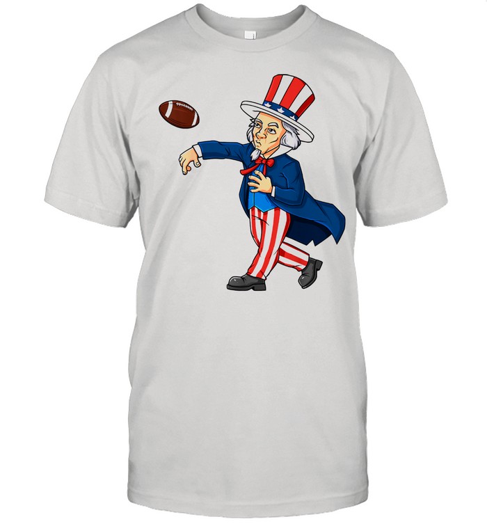 Uncle Sam Football 4th Of July Patriotic Shirt