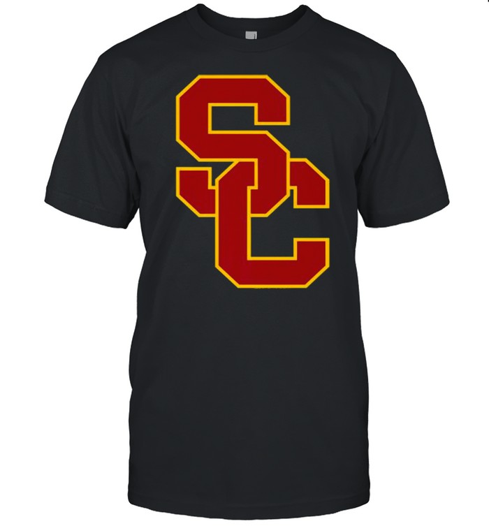 University of Southern California NCAA USC Lockup Logo Shirt