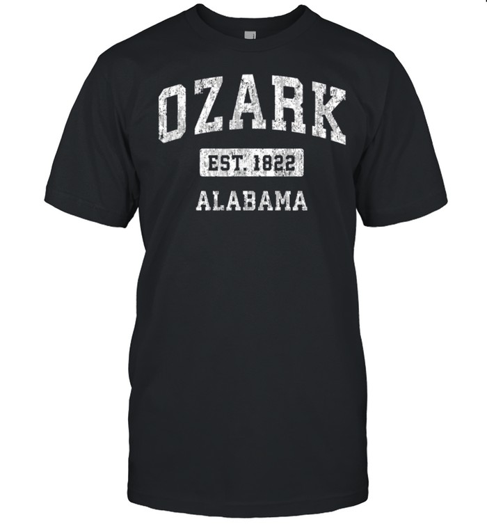 Ozark Alabama AL Vintage Sports Established Design shirt