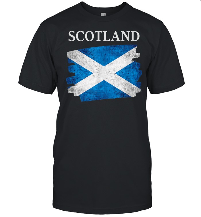 Scotland flag Scottish heritage pride shirt