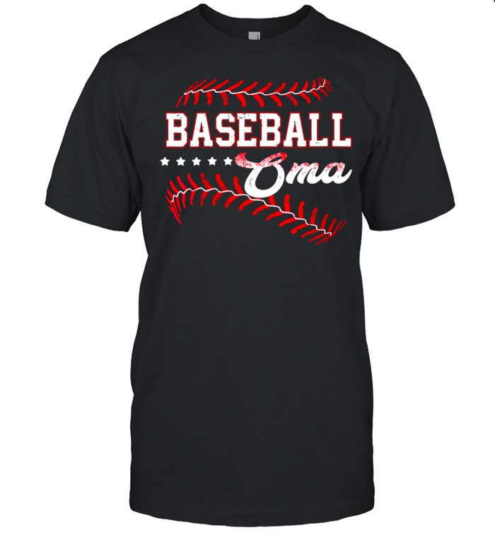 Baseball Oma Baseball Oma Mothers Day shirt