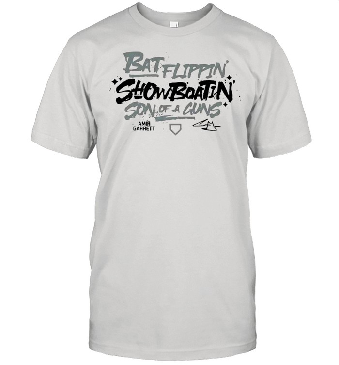 Bat flippin’ show boatin’ son of a guns shirt