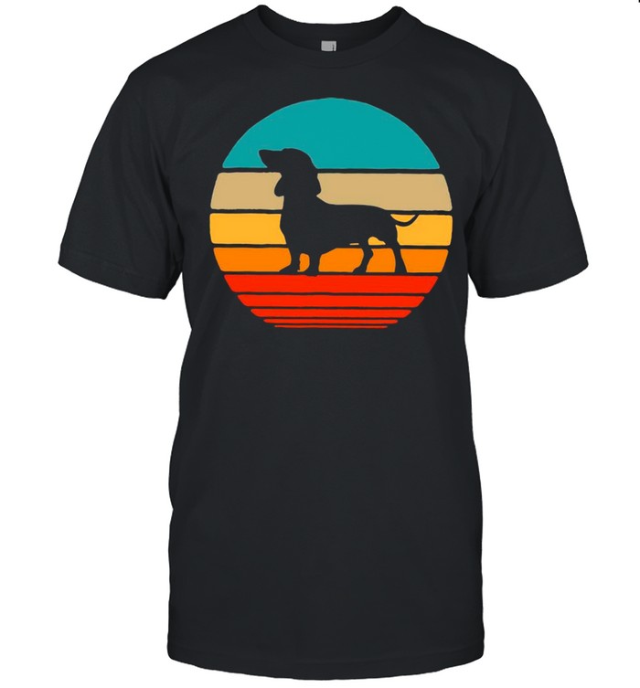 Dachshund Vintage Silhouette shirt