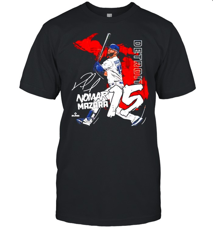 Detroit Baseball Nomar Mazara signature shirt