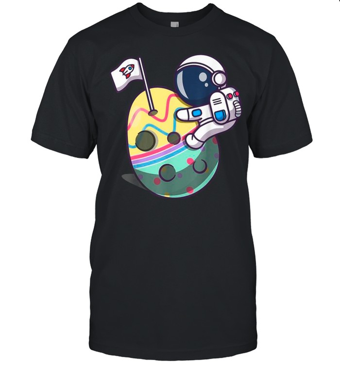 Eggstra Terrestrial Funny Space Astronaut shirt