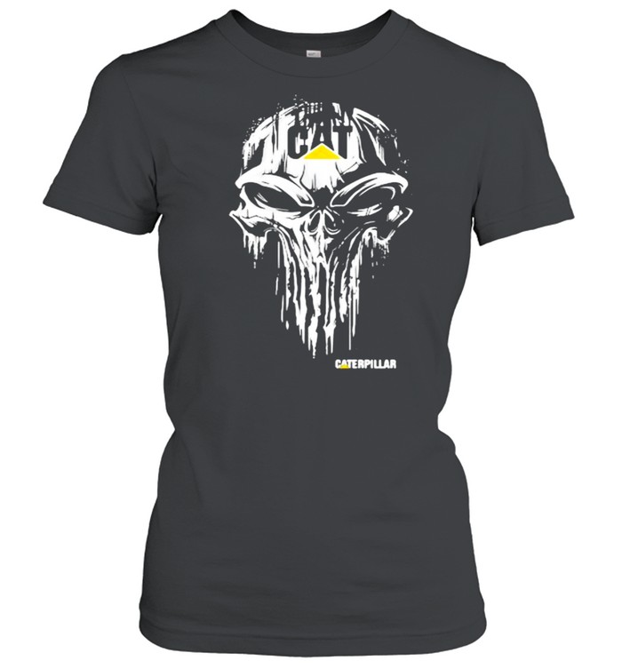 Punisher With Caterpillar Logo  Classic Women's T-shirt