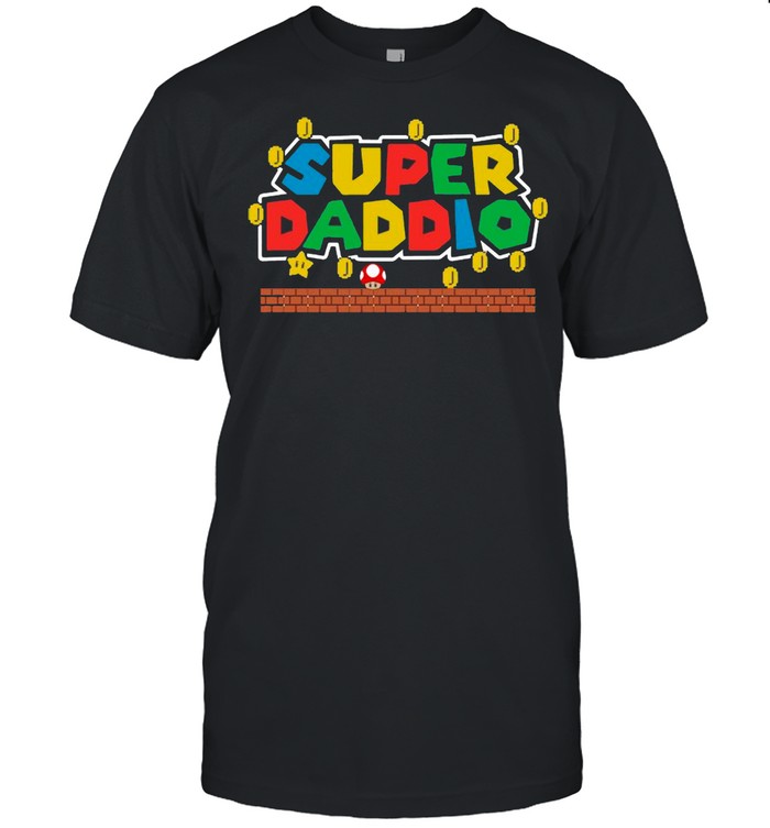 Super Mario Super Daddio Happy Father’s Day 2021 shirt