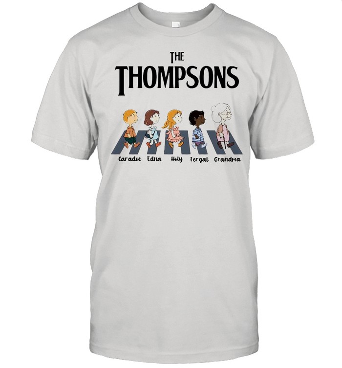 The Thompsons Caradoc Edna Holy Fergal Grandma abbey road shirt