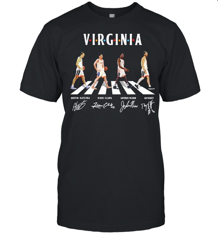 Virginia Abbey Road Austin Katstra Kihei Clark Signatures shirt