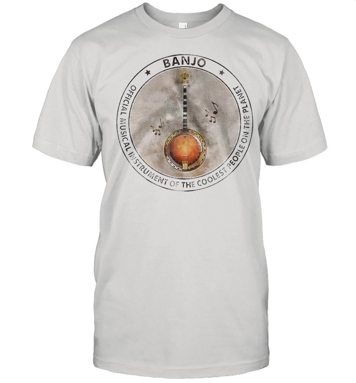 Banjo official musical instrument of the coolest shirt