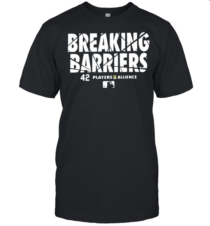 Breaking barriers 42 players allience shirt