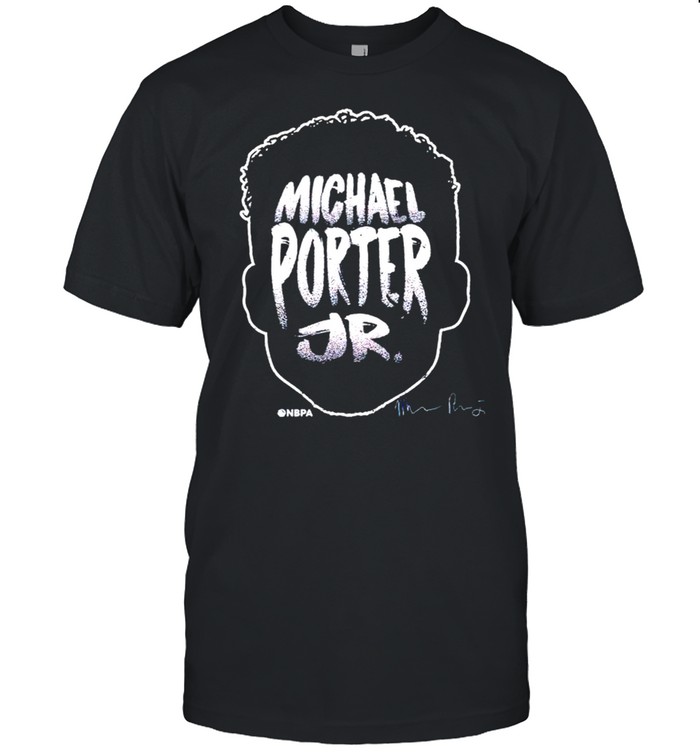 Denver Basketball Michael Porter Jr Player Silhouette shirt