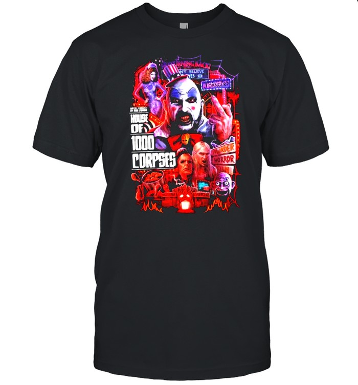 House Of 1000 Corpses Theres No Turning Back Zombie Shirt