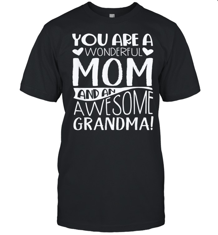 Mothers day grandma mother in law shirt