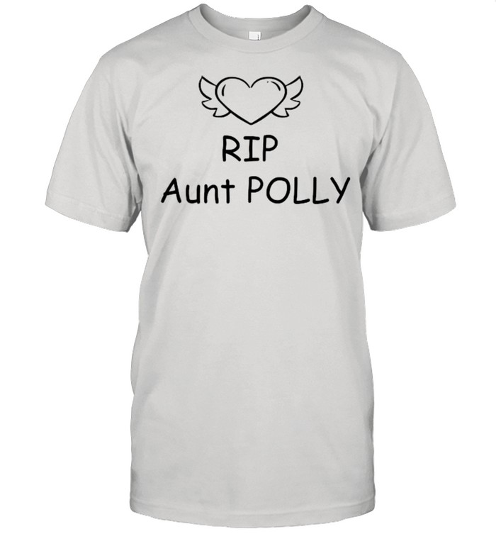 Rip Aunt Polly Helen Mccrory Heart Shirt