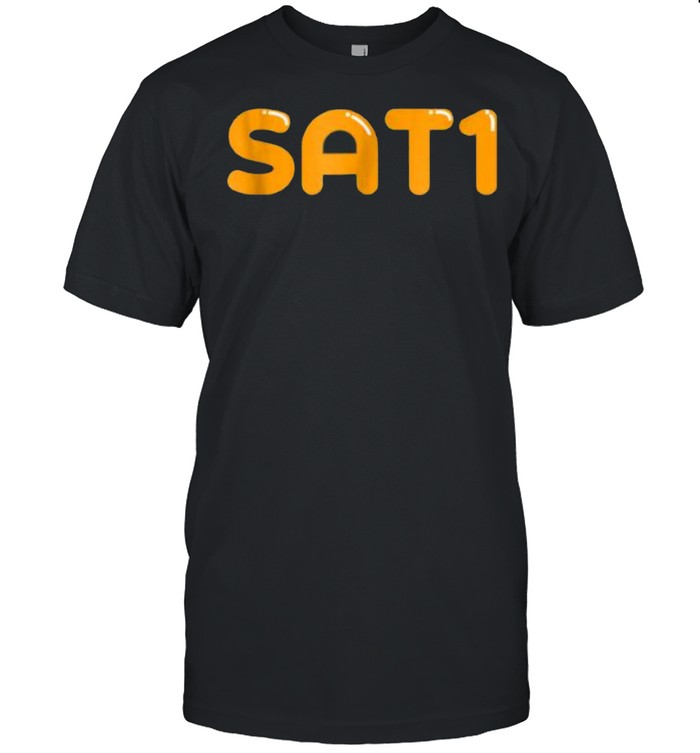 SAT1 Shiny Text by Swagazon Shirt