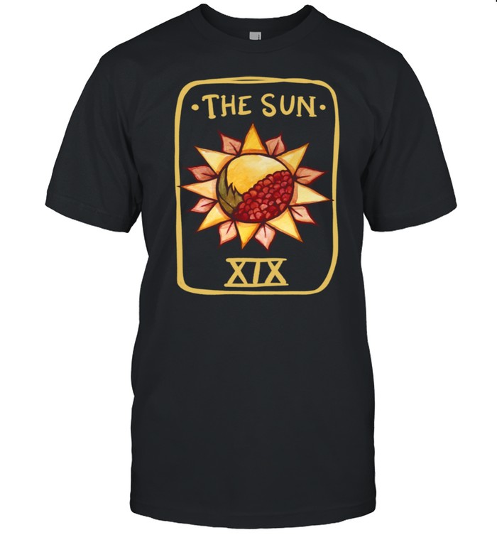 The Sun Tarot Card Die Sun Tarot Card Art Witchy heidnisch shirt