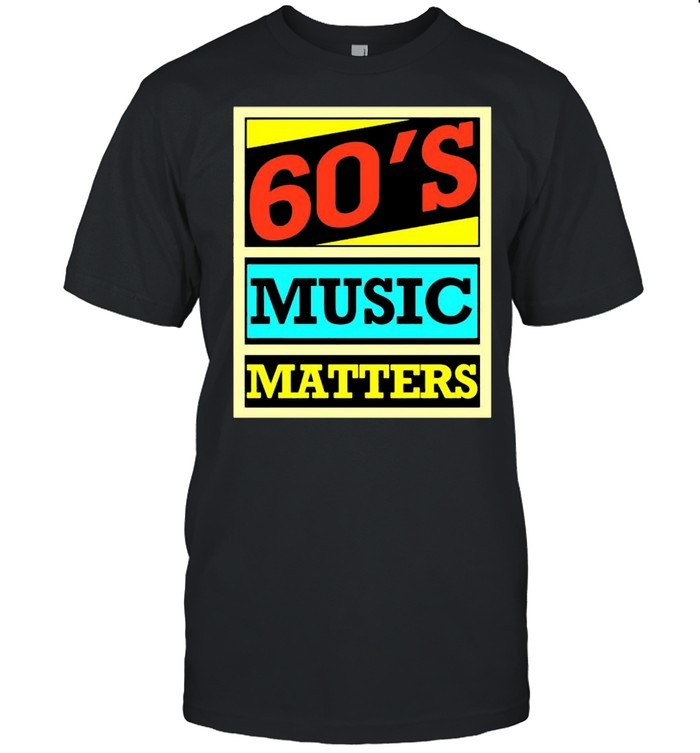 60’s music matters vintage shirt