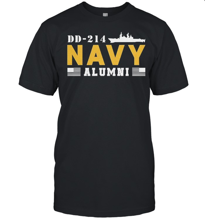 Dd 214 us navy alumni t-shirt