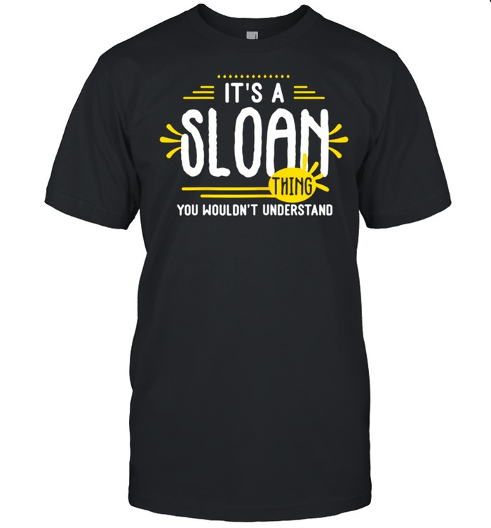 It’s A Sloan Thing’s Personalized Name Shirt